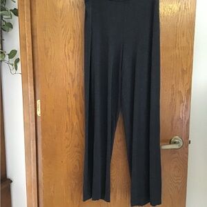 Eileen Fisher Charcoal Pull-On Pants